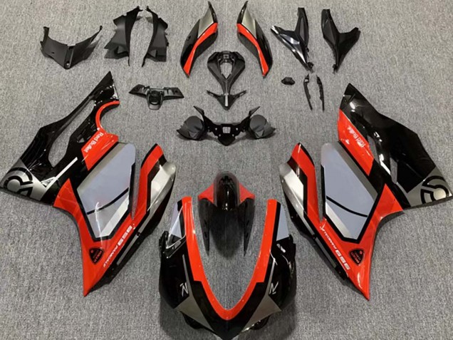 2015-2020 Ducati 959 Motorcycle Fairings - Silver Red Glossy Black Canada Websites