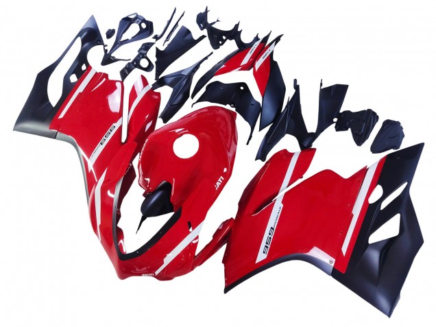 2015-2020 Ducati 959 Motorcycle Fairings - Red Matte Black Canada Websites