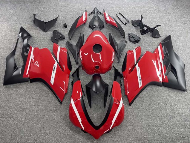 2015-2020 Ducati 959 Motorcycle Fairings - Red Matte Black Canada Websites