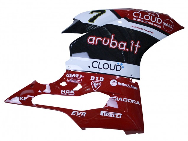 2015-2020 Ducati 959/1299 Motorcycle Fairings - White Red Black Aruba 7 Canada Websites