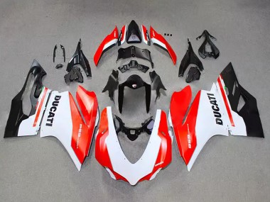 2015-2020 Ducati 959 Motorcycle Fairing - White Red Glossy Black Canada Websites