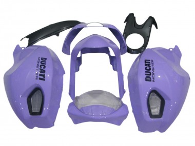 2008-2012 Ducati Monster 696 796 1100 1100S Motorcycle Fairings - Light Purple Monster Canada Websites