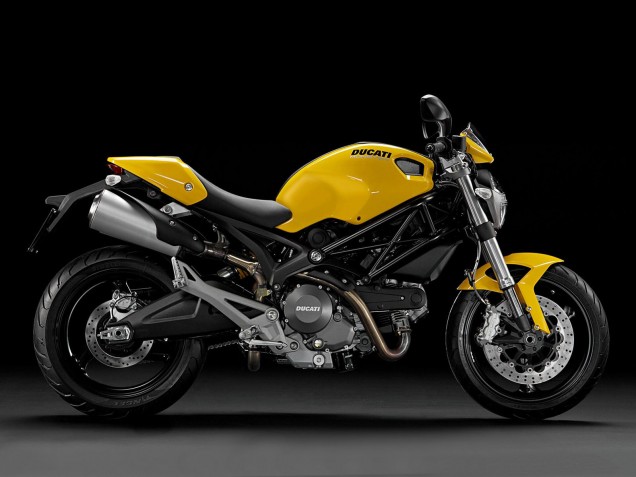 2008-2012 Ducati Monster 696 796 1100 1100S Motorcycle Fairings - Yellow Canada Websites