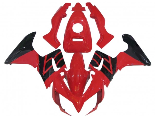 2002-2006 Honda CBR125R Motorcycle Fairings - Red Glossy Black Stripe Canada Websites