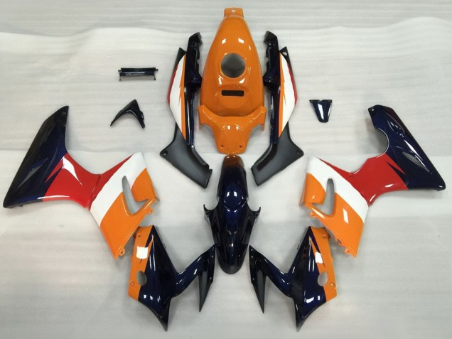 2002-2006 Honda CBR125R Motorcycle Fairings - Orange White Red Glossy Black Canada Websites