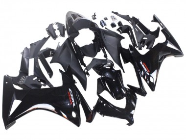 2013-2015 Honda CBR500R Motorcycle Fairings - Glossy Black Matte Black Canada Websites