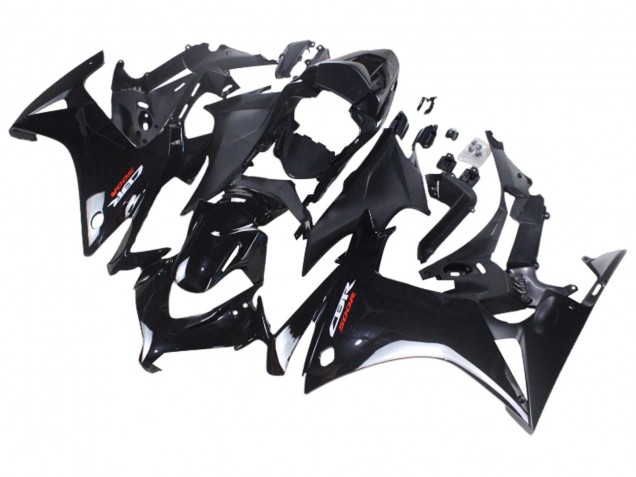 2013-2015 Honda CBR500R Motorcycle Fairings - Glossy Black Matte Black Canada Websites