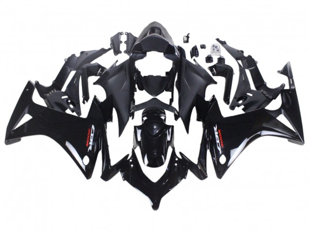 2013-2015 Honda CBR500R Motorcycle Fairings - Glossy Black Matte Black Canada Websites