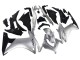 2013-2015 Honda CBR500R Motorcycle Fairing - Silver Glossy Black Canada Websites
