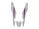 2013-2015 Honda CBR500R Motorcycle Fairings - White Red Blue HRC Canada Websites