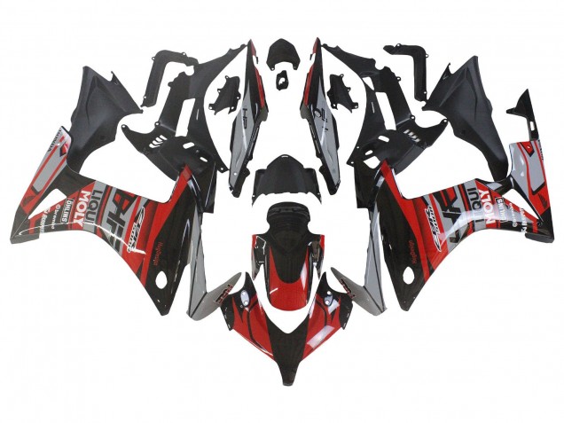 2013-2015 Honda CBR500R Motorcycle Fairings - Red Silver Glossy Black Canada Websites