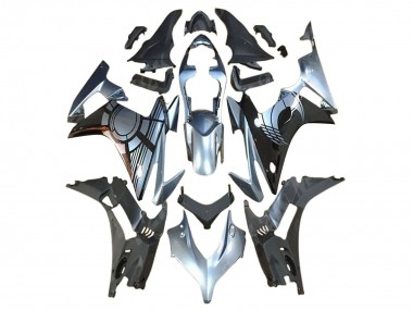 2013-2015 Honda CBR500R Motorcycle Fairing Kits - Silver Glossy Black Canada Websites