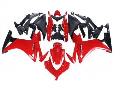 2013-2015 Honda CBR500R Motorcycle Fairings - Red Matte Black Canada Websites