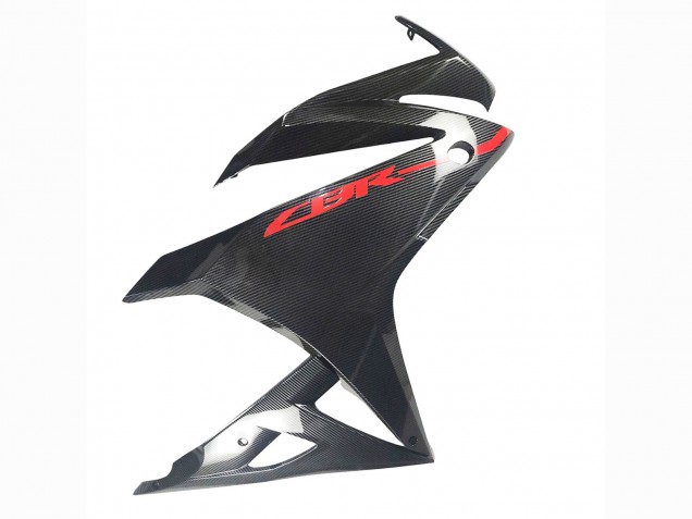 2016-2018 Honda CBR500R Motorcycle Fairings - Black Carbon Fiber Red Canada Websites