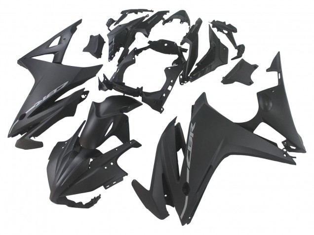 2016-2018 Honda CBR500R Motorcycle Fairings - Matte Black Canada Websites
