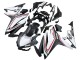 2016-2018 Honda CBR500R Motorcycle Fairings - White Red Matte Black Canada Websites