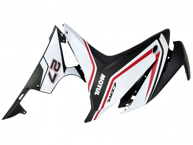 2016-2018 Honda CBR500R Motorcycle Fairings - White Red Matte Black Canada Websites