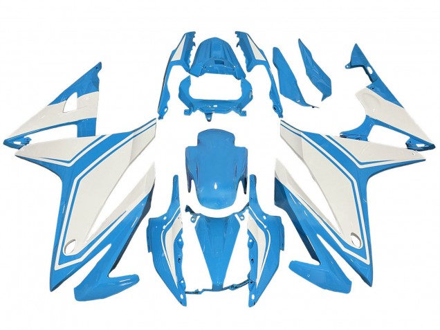 2016-2018 Honda CBR500R Motorcycle Fairings - Light Blue White Canada Websites