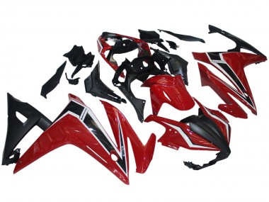 2016-2018 Honda CBR500R Motorcycle Fairings - Red White Matte Black Canada Websites