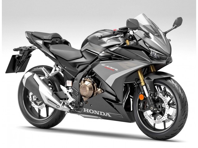 2022-2023 Honda CBR500R Motorcycle Fairings - Silver Grey Matte Black Canada Websites