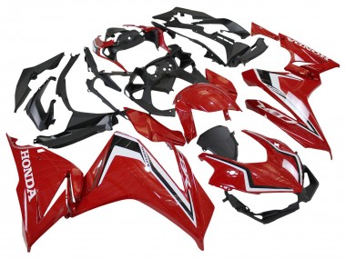 2022-2023 Honda CBR500R Motorcycle Fairings - Red White Black Canada Websites