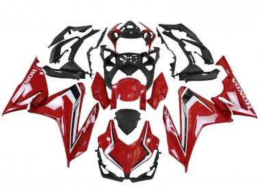 2022-2023 Honda CBR500R Motorcycle Fairings - Red White Black Canada Websites