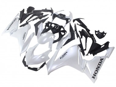 2022-2023 Honda CBR500R Motorcycle Fairings - Pearl White Canada Websites