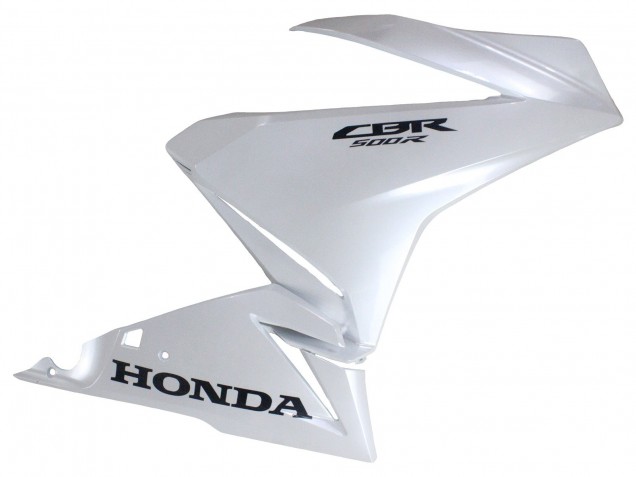2022-2023 Honda CBR500R Motorcycle Fairings - Pearl White Canada Websites