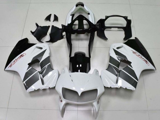 1998-2001 Honda VFR 800 Motorcycle Fairings - White Black Canada Websites