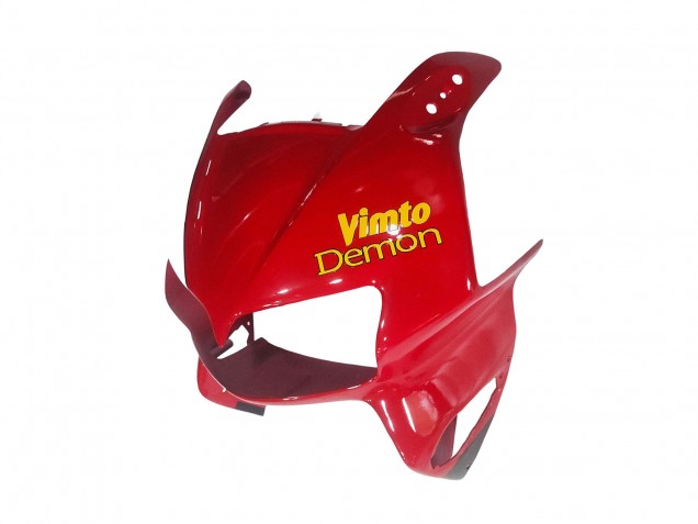 1998-2001 Honda VFR 800 Motorcycle Fairings - Red White Glossy Black Vimto Canada Websites