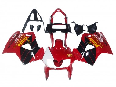 1998-2001 Honda VFR 800 Motorcycle Fairings - Red White Glossy Black Vimto Canada Websites