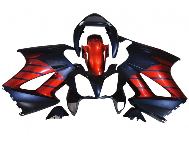 2002-2013 Honda VFR 800 Motorcycle Fairings - Red Blue Matte Black Canada Websites