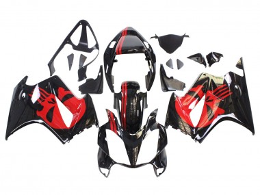 2002-2013 Honda VFR 800 Motorcycle Fairings - Glossy Black Red Canada Websites