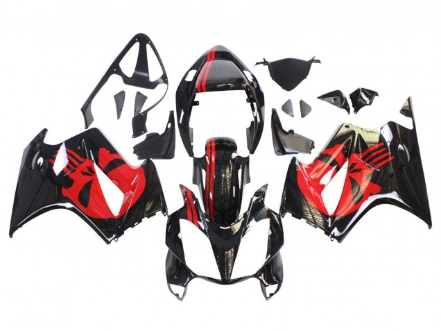 2002-2013 Honda VFR 800 Motorcycle Fairings - Glossy Black Red Canada Websites