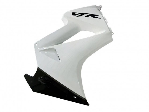 2002-2013 Honda VFR 800 Motorcycle Fairings - Pearl White Glossy Black Decal Canada Websites