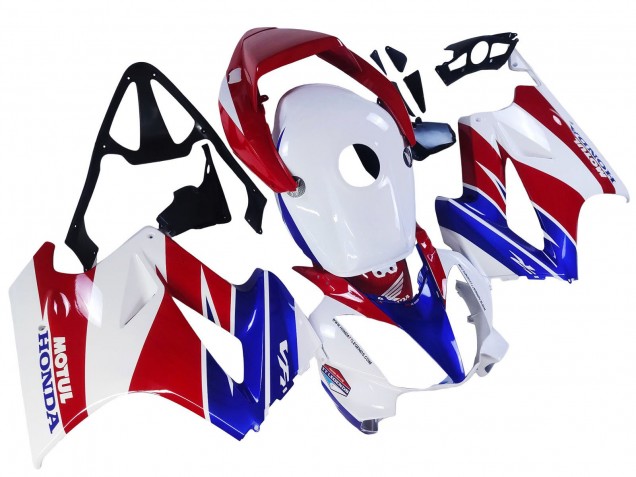 2002-2013 Honda VFR 800 Motorcycle Fairings - White Red Blue Motul Canada Websites
