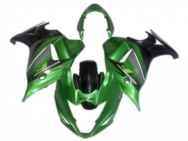 2008-2013 Suzuki GSX650F Motorcycle Fairings - Green Black Canada Websites