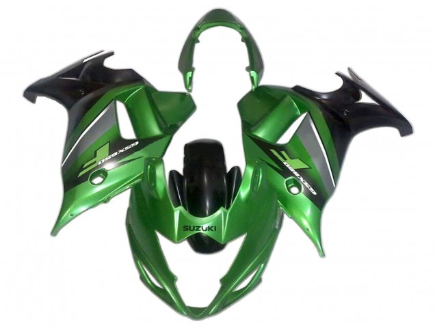2008-2013 Suzuki GSX650F Motorcycle Fairings - Green Black Canada Websites
