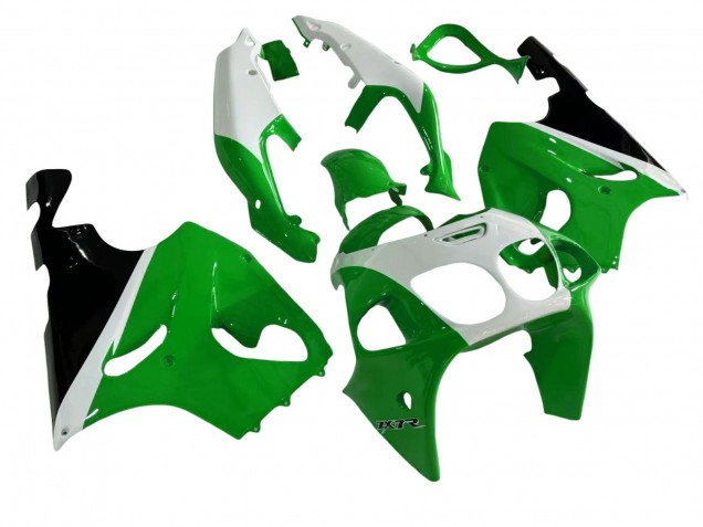 1996-2003 Kawasaki ZX7R Motorcycle Fairings - White Green Black Canada Websites