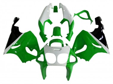 1996-2003 Kawasaki ZX7R Motorcycle Fairings - White Green Black Canada Websites