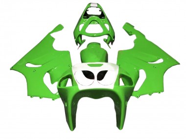 1996-2003 Kawasaki ZX7R Motorcycle Fairings - Green White Canada Websites