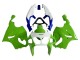 1996-2003 Kawasaki ZX7R Motorcycle Fairings - White Green Blue Canada Websites