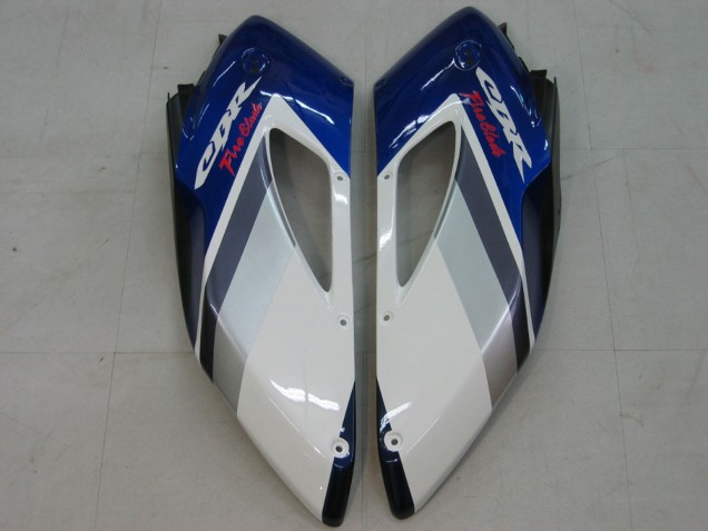 2004-2005 Honda CBR1000RR Motorcycle Fairings - White Blue Glossy Black Fireblade Canada Websites