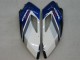 2004-2005 Honda CBR1000RR Motorcycle Fairings - White Blue Glossy Black Fireblade Canada Websites