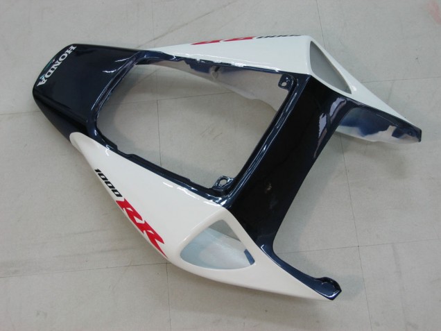 2004-2005 Honda CBR1000RR Motorcycle Fairings - White Blue Glossy Black Fireblade Canada Websites