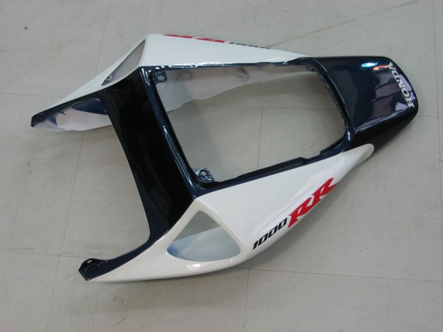 2004-2005 Honda CBR1000RR Motorcycle Fairings - White Blue Glossy Black Fireblade Canada Websites