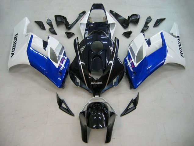 2004-2005 Honda CBR1000RR Motorcycle Fairings - White Blue Glossy Black Fireblade Canada Websites