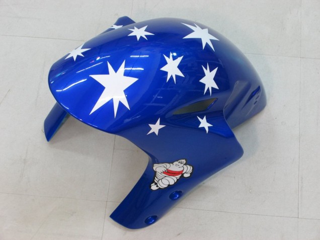 2004-2005 Honda CBR1000RR Motorcycle Fairings - White Red Glossy Black Blue Star Canada Websites