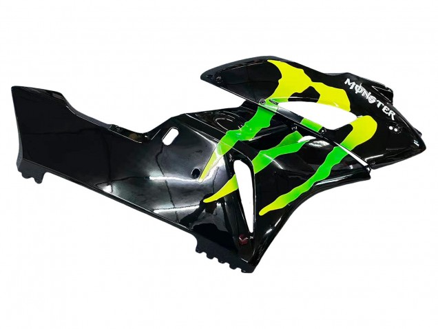 2004-2005 Honda CBR1000RR Motorcycle Fairings - Glossy Black Yellow Green Monster Canada Websites