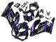 2004-2005 Honda CBR1000RR Motorcycle Fairings - Glossy Black Purple Stripe Canada Websites